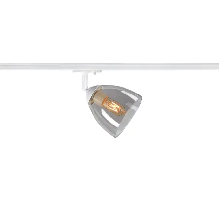 PARA CONE GL, spot pour rail 1 allumage intérieur, blanc/transparent, GU10, 25W max