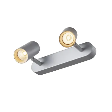 NOBLO, applique et plafonnier intérieur, double, argent, LED, 16W, 2700K, variable