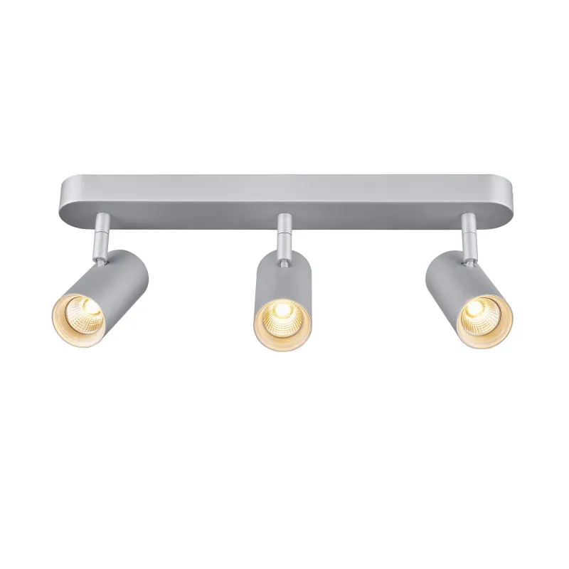 NOBLO, applique et plafonnier intérieur, triple, argent, LED, 24W, 2700K, variable
