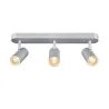 NOBLO, applique et plafonnier intérieur, triple, argent, LED, 24W, 2700K, variable