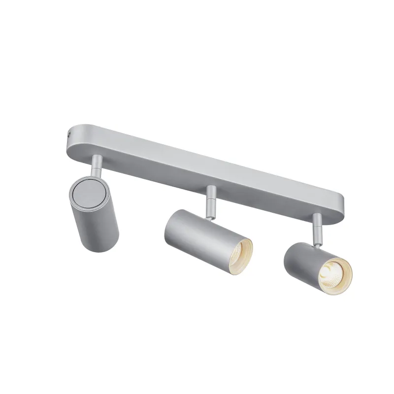 NOBLO, applique et plafonnier intérieur, triple, argent, LED, 24W, 2700K, variable