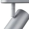 NOBLO, applique et plafonnier intérieur, triple, argent, LED, 24W, 2700K, variable