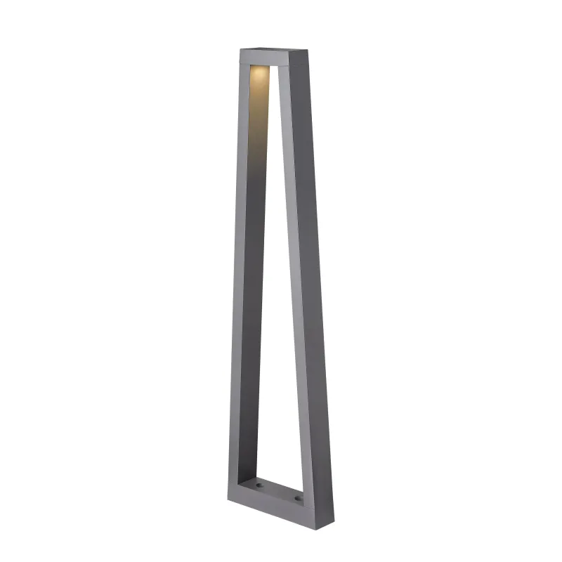 BOOKAT, borne extérieure, anthracite, LED, 15W, 3000/4000K, IP65, interrupteur CCT