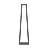 BOOKAT, borne extérieure, anthracite, LED, 15W, 3000/4000K, IP65, interrupteur CCT