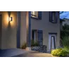 BOOKAT, borne extérieure, anthracite, LED, 15W, 3000/4000K, IP65, interrupteur CCT