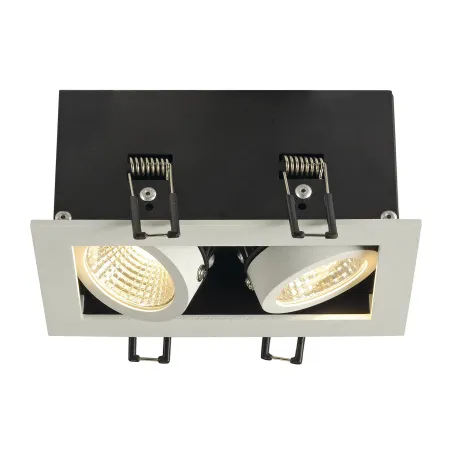 KADUX, encastré de plafond intérieur, double, blanc mat, LED, 14W, 3000K, variable