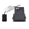 KADUX, encastré de plafond intérieur, simple, noir mat, LED, 7,5W, 3000K, variable