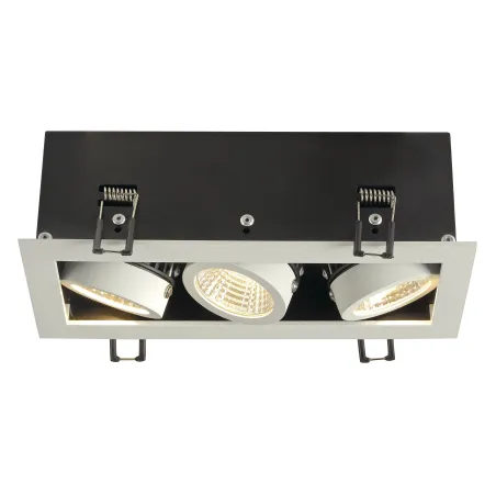 KADUX, encastré de plafond intérieur, triple, blanc mat, LED, 20W, 3000K, variable