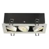 KADUX, encastré de plafond intérieur, triple, blanc mat, LED, 20W, 3000K, variable