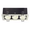 KADUX, encastré de plafond intérieur, triple, blanc mat, LED, 20W, 3000K, variable