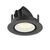 NUMINOS® GIMBLE XS, encastré de plafond intérieur, 20 deg , noir/blanc, LED, 7W, 4000K