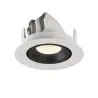 NUMINOS® GIMBLE XS, encastré de plafond intérieur, 40 deg , blanc/noir, LED, 7W, 4000K