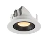 NUMINOS® GIMBLE XS, encastré de plafond intérieur, 55 deg , blanc/noir, LED, 7W, 3000K