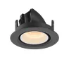 NUMINOS® GIMBLE XS, encastré de plafond intérieur, 55 deg , noir/blanc, LED, 7W, 2700K