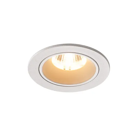 NUMINOS® S, encastré de plafond intérieur, 40 deg , blanc, LED, 8,6W, 2700K, IP20/IP44