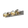 KALU, applique et plafonnier intérieur, quad, alu brossé, GU10/QPAR111, 4x 75W max