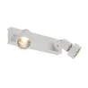 PURI, applique et plafonnier intérieur, double, blanc mat, GU10/QPAR51, 2x 50W max