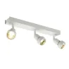 PURI, applique et plafonnier intérieur, triple, blanc mat, GU10/QPAR51, 3x 50W max