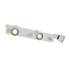 PURI, applique et plafonnier intérieur, triple, blanc mat, GU10/QPAR51, 3x 50W max