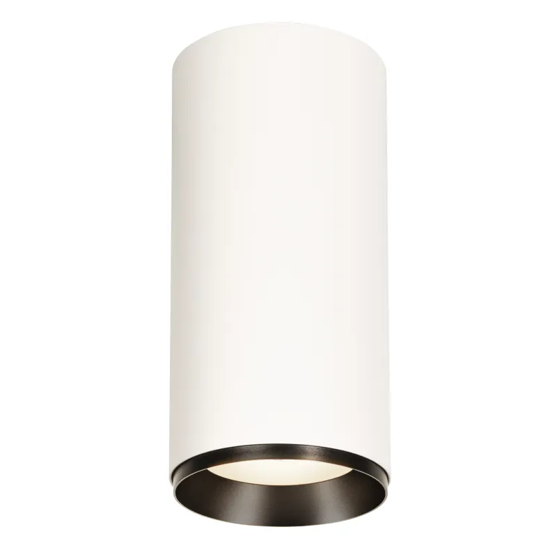 NUMINOS® XL, plafonnier intérieur, 36 deg , blanc/noir, LED, 36W, 4000K, variable Dali