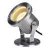 NAUTILUS 10 SPOT, projecteur extérieur, inox, GU10/QPAR51, 25W max, IP55, inox 316