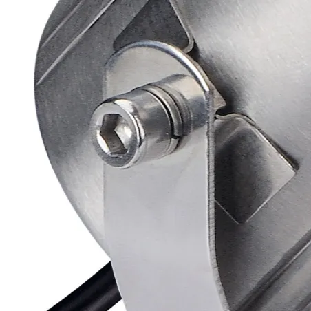 NAUTILUS 10 SPOT, projecteur extérieur, inox, GU10/QPAR51, 25W max, IP55, inox 316