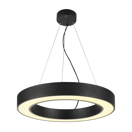 MEDO RING 60, suspension intérieure, rond, noir, LED, 32,9W, 3000K, variable 1-10V