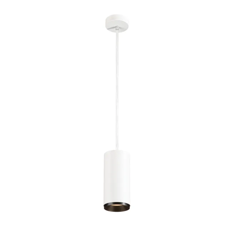 NUMINOS® L, suspension intérieure, 36 deg , blanc/noir, LED, 28W, 2700K, variable Dali
