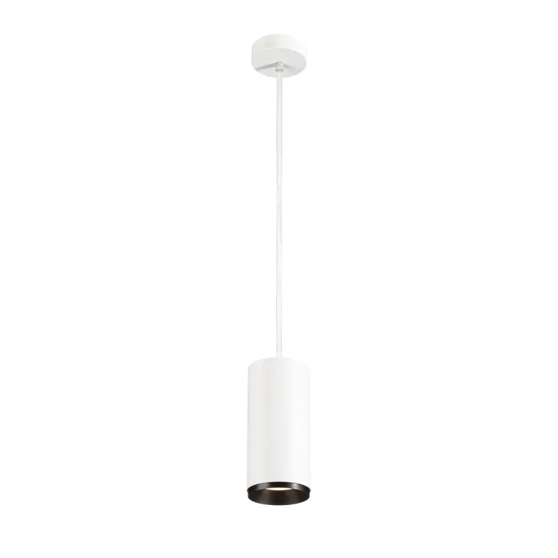 NUMINOS® L, suspension intérieure, 60 deg , blanc/noir, LED, 28W, 4000K, variable Dali