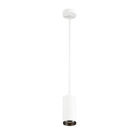 NUMINOS® M, suspension intérieure, 24 deg , blanc/noir, LED, 20W, 3000K, variable Dali