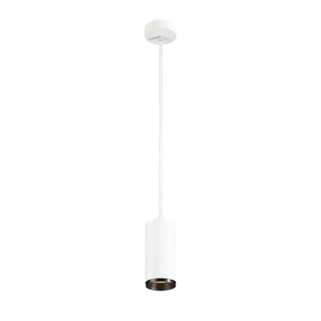 NUMINOS® M, suspension intérieure, 36 deg , blanc/noir, LED, 20W, 2700K, variable Dali
