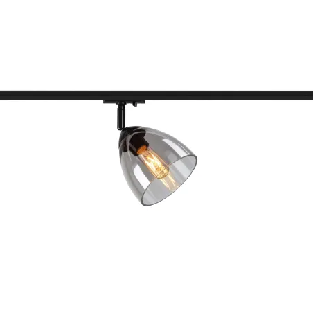 PARA CONE GL, spot pour rail 1 allumage intérieur, noir/transparent, GU10, 25W max