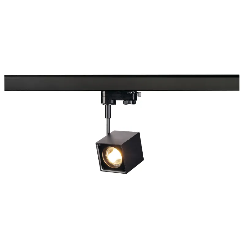 ALTRA DICE TRACK, spot pour rail 3 allumages intérieur, noir, GU10/QPAR51, 50W max
