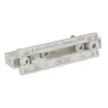 EUTRAC®, alimentation centrale, intérieur, pour rail 3 allumages en saillie, blanc