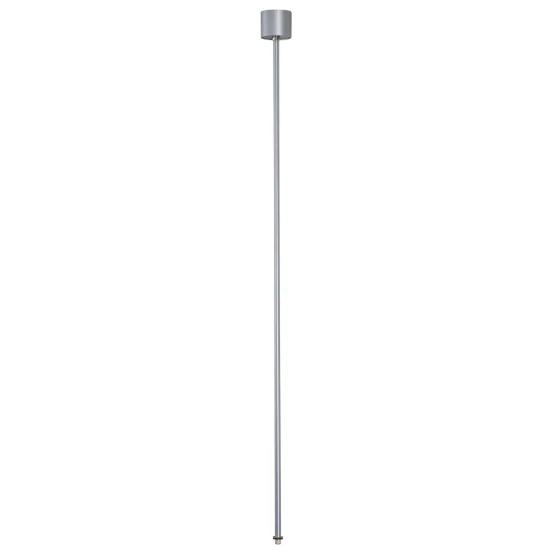 EUTRAC®, suspension rigide, longueur 120cm, pour rail 3 allumages en saillie, gris