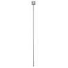 EUTRAC®, suspension rigide, longueur 120cm, pour rail 3 allumages en saillie, gris