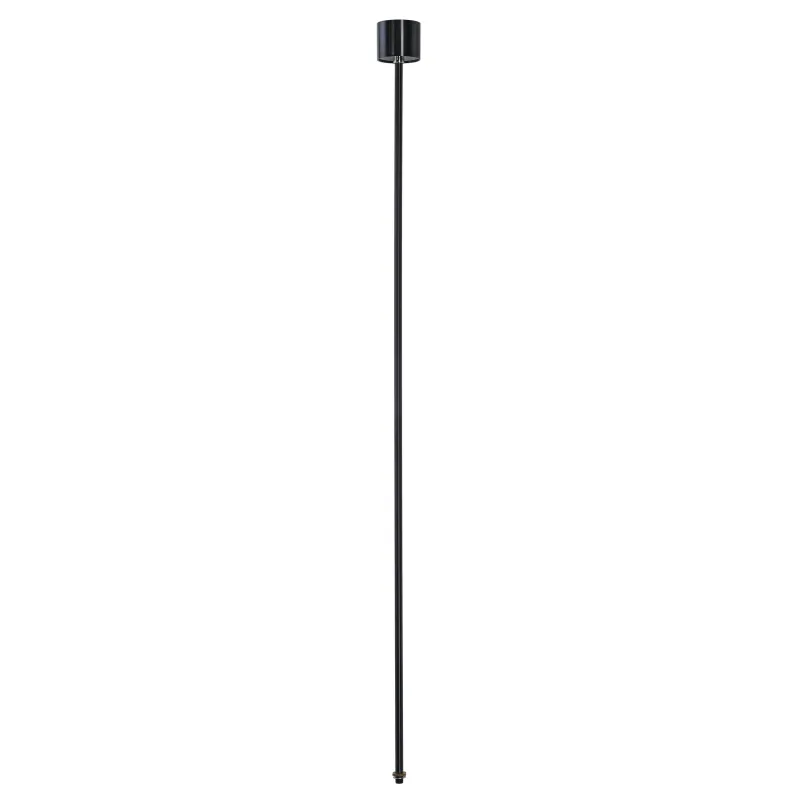 EUTRAC®, suspension rigide, longueur 120cm, pour rail 3 allumages en saillie, noir