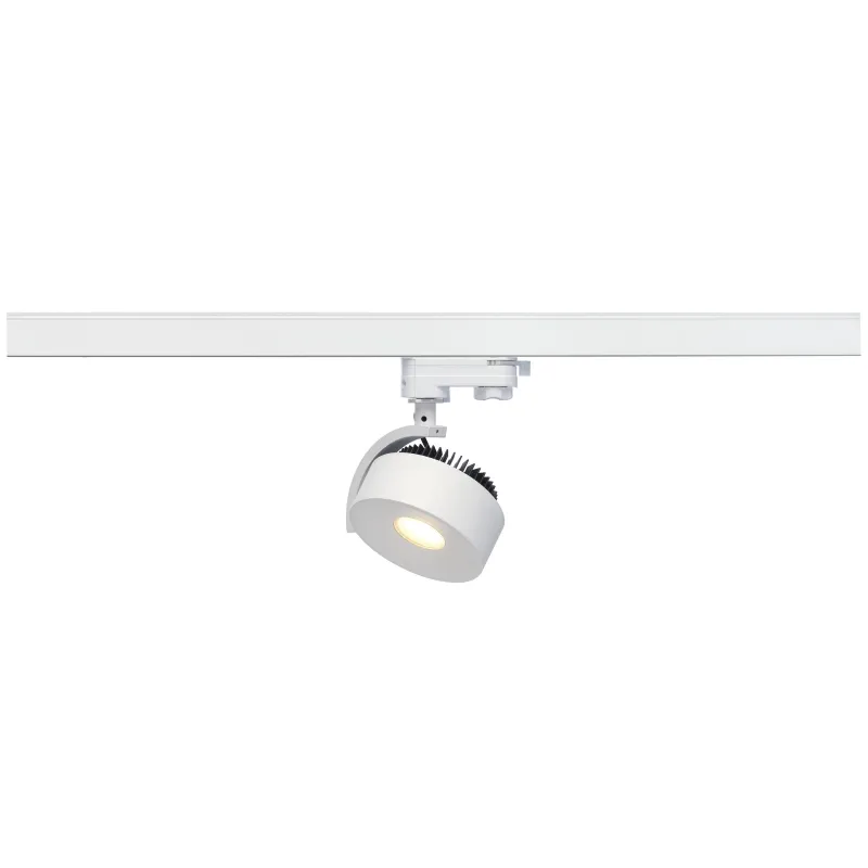 KALU TRACK, spot pour rail 3 allumages intérieur, blanc, LED, 13W, 3000K, variable