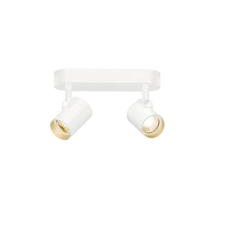 HELIA, applique et plafonnier intérieur, double, blanc, LED, 18W, 3000K, variable