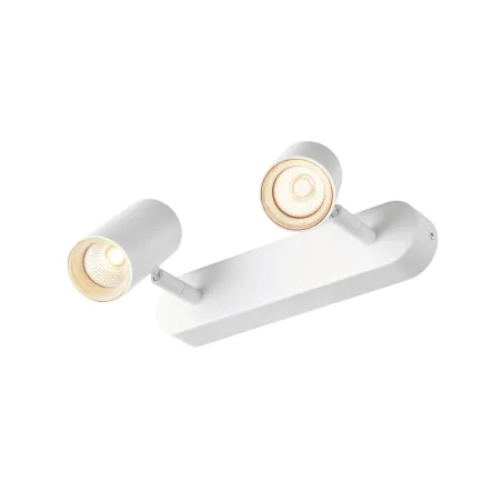 NOBLO, applique et plafonnier intérieur, double, blanc, LED, 16W, 2700K, variable
