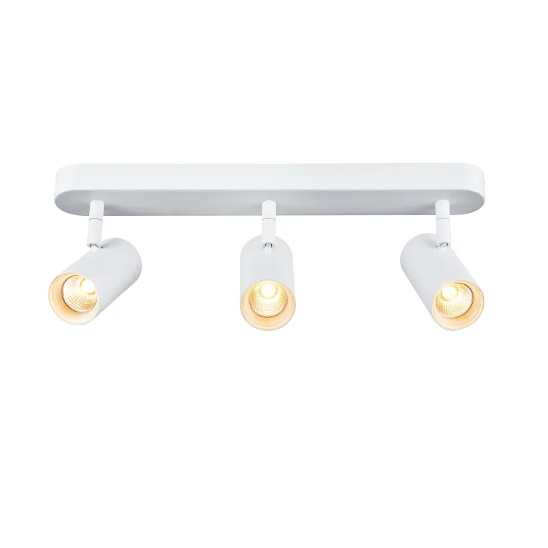 NOBLO, applique et plafonnier intérieur, triple, blanc, LED, 24W, 2700K, variable