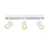NOBLO, applique et plafonnier intérieur, triple, blanc, LED, 24W, 2700K, variable