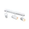 NOBLO, applique et plafonnier intérieur, triple, blanc, LED, 24W, 2700K, variable