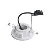 PLASTRA, encastré de plafond intérieur, rond, blanc, GU10/QPAR51, 35W max, plâtre
