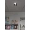 KADUX, encastré de plafond intérieur, triple, noir mat, LED, 20W, 3000K, variable