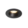 NUMINOS® S, encastré de plafond intérieur, 55 deg , noir, LED, 8,6W, 3000K, IP20/IP44