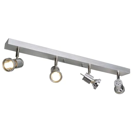 ASTO, applique et plafonnier intérieur, quad, alu brossé, GU10/QPAR51, 4x 75W max