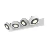 KALU, applique et plafonnier intérieur, quad, blanc mat, GU10/QPAR111, 4x 75W max