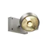 KALU, applique et plafonnier intérieur, simple, alu brossé, GU10/QPAR111, 75W max