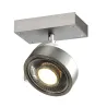 KALU, applique et plafonnier intérieur, simple, alu brossé, GU10/QPAR111, 75W max